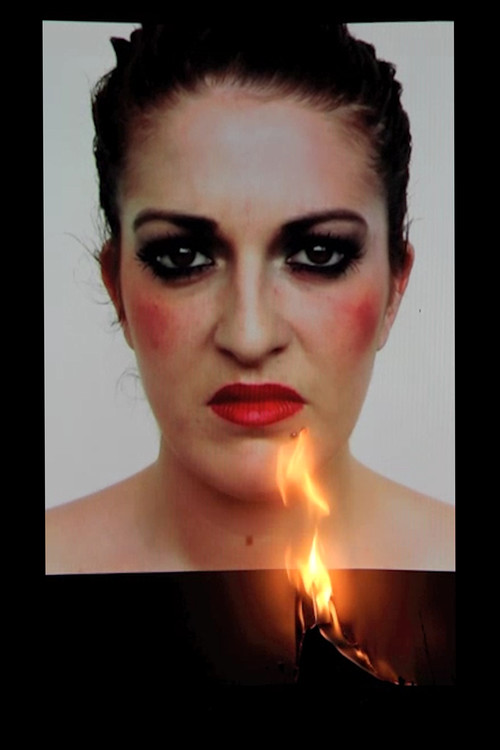 Julia Glaziou, Light my fire, 2012, vidéo, 8m37s - Agrandir l'image, .JPG 4.7Mo (fenêtre modale)